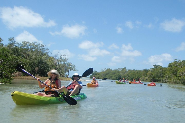 Kayaking Rock Creek in the Bunche Beach Preserve